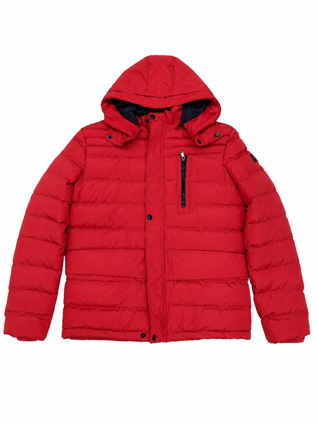 Men's Red Quilted Jacket