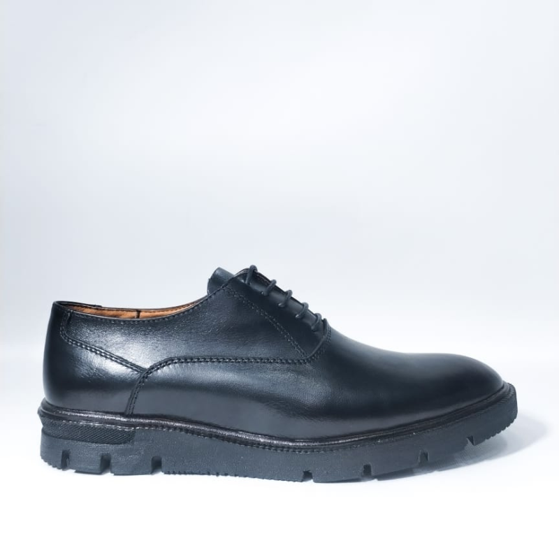 Derby Classique à Semelle Épaisse