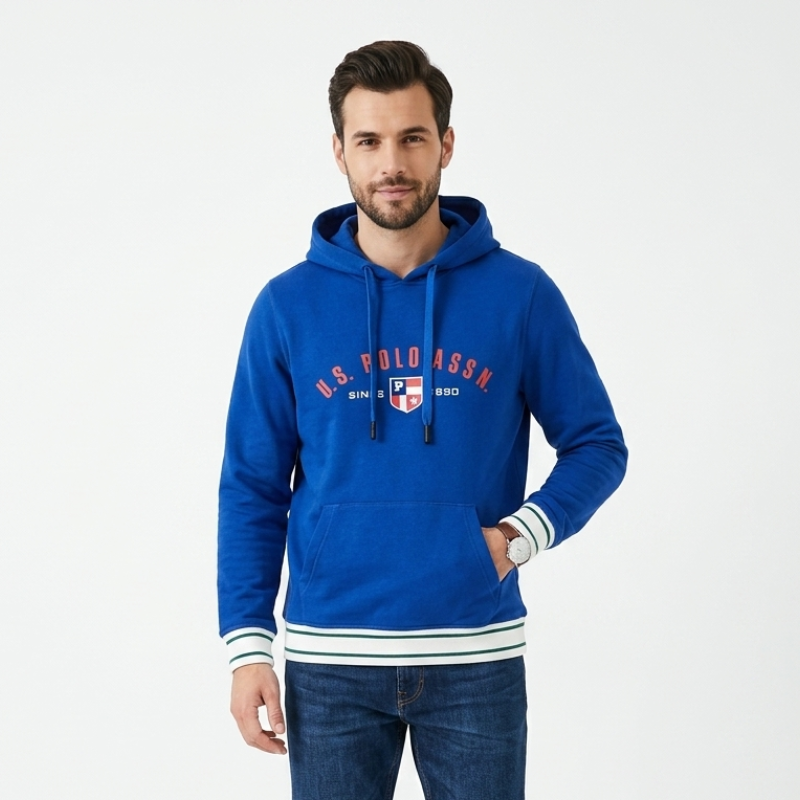 Sweat à Capuche U.S. Polo Assn. Homme