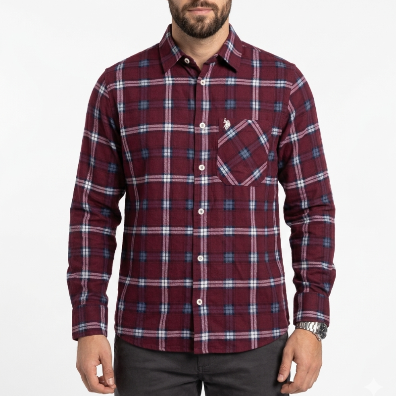 Chemise Casual à Carreaux - U.S. Polo Assn