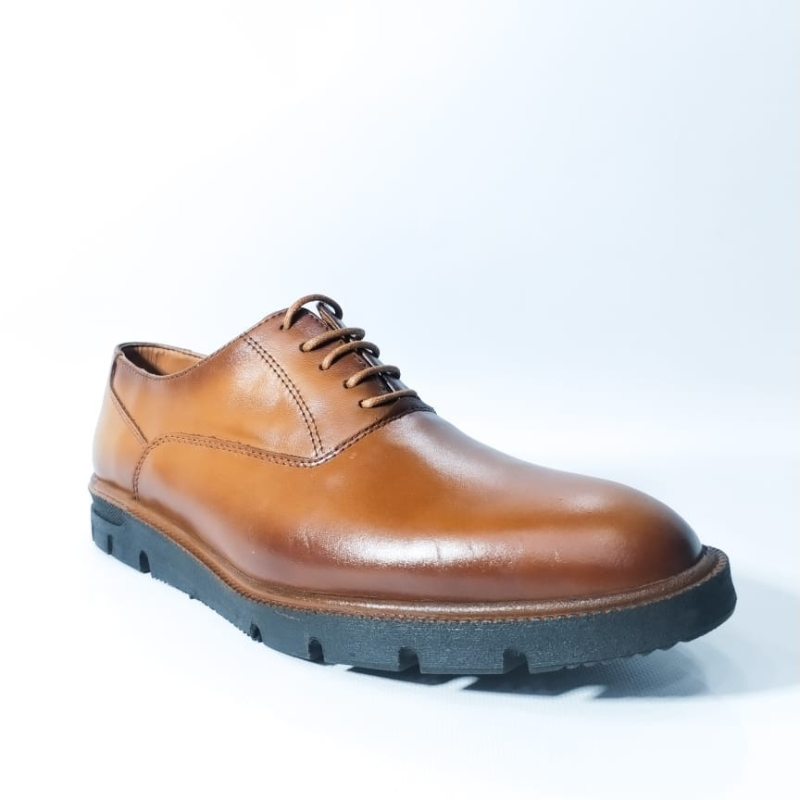 Derby Classique à Semelle Épaisse