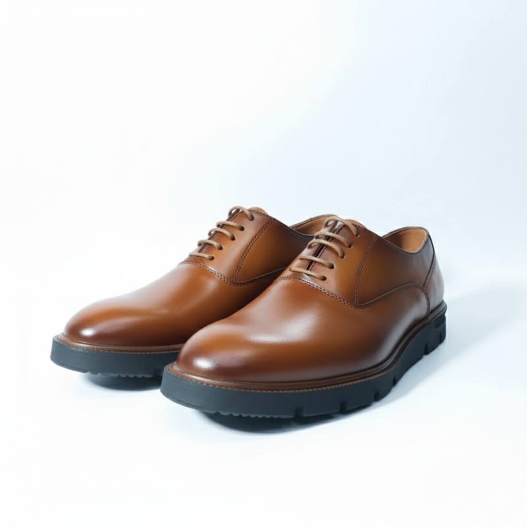 Derby Classique à Semelle Épaisse