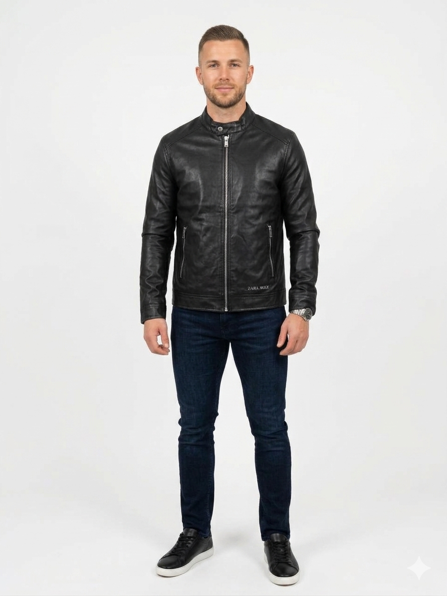 Veste Similicuir Zara