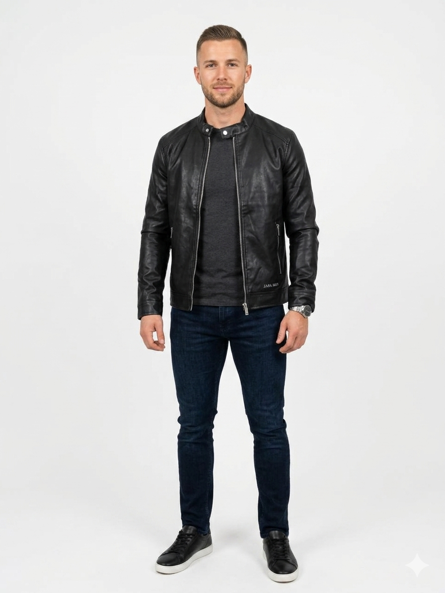 Veste Similicuir Zara