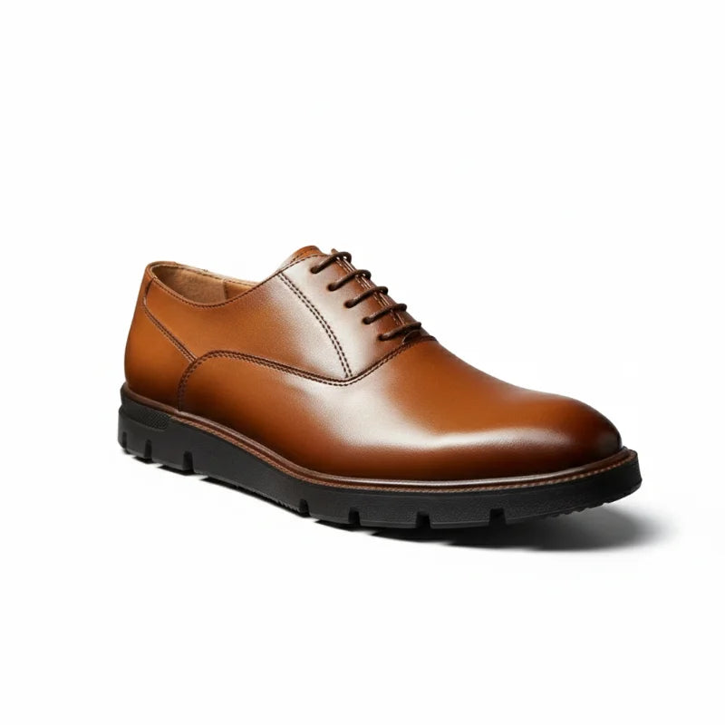 Derby Classique à Semelle Épaisse